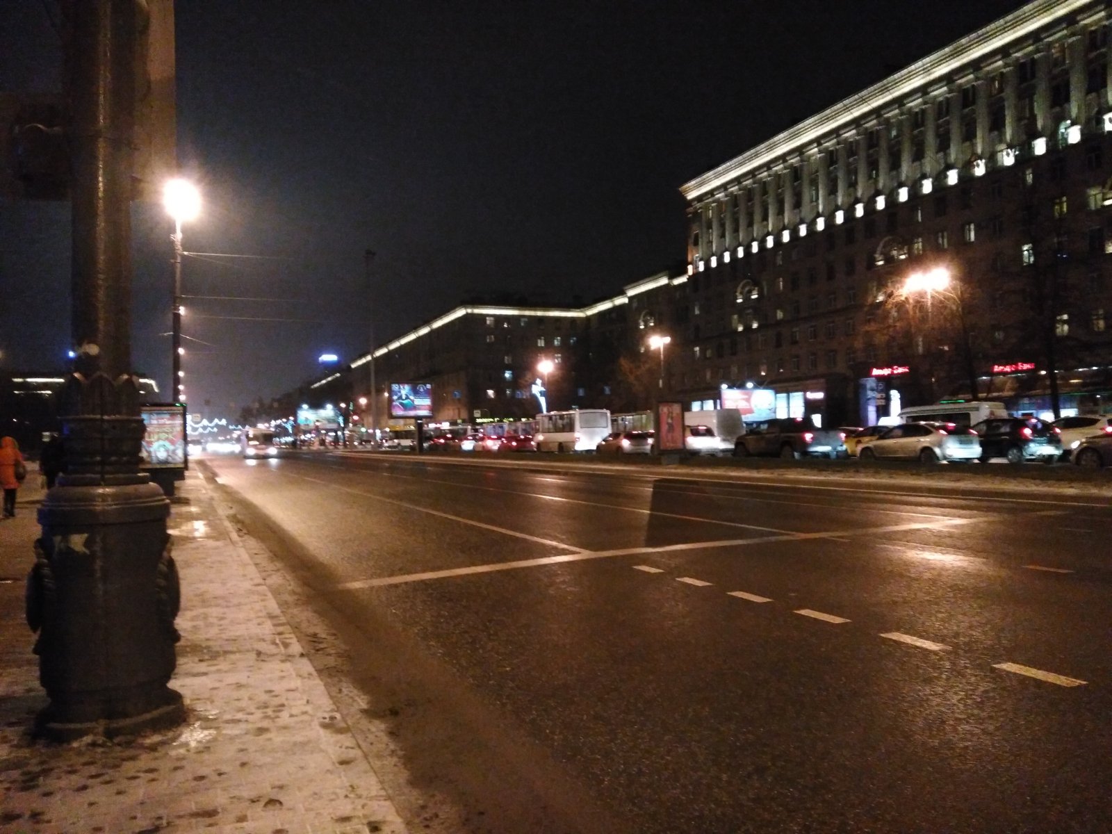 В. И. Ленин (Московский проспект, Средняя Рогатка, округ Звёздное, Санкт-Петербург) в декабре 2015 года